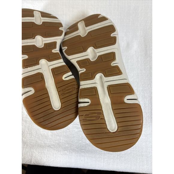 Skechers Arch Fit Athletic Walking Sneakers Shoes Taupe Mesh Comfort 7 - Picture 8 of 13